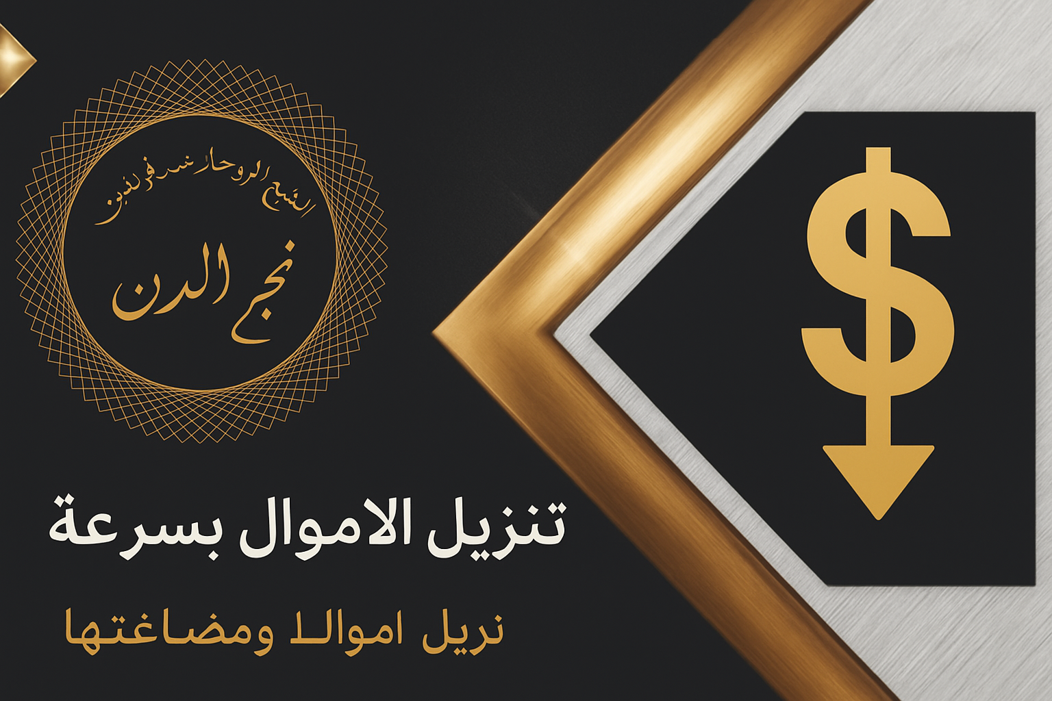 تنزيل الأموال بسرعة