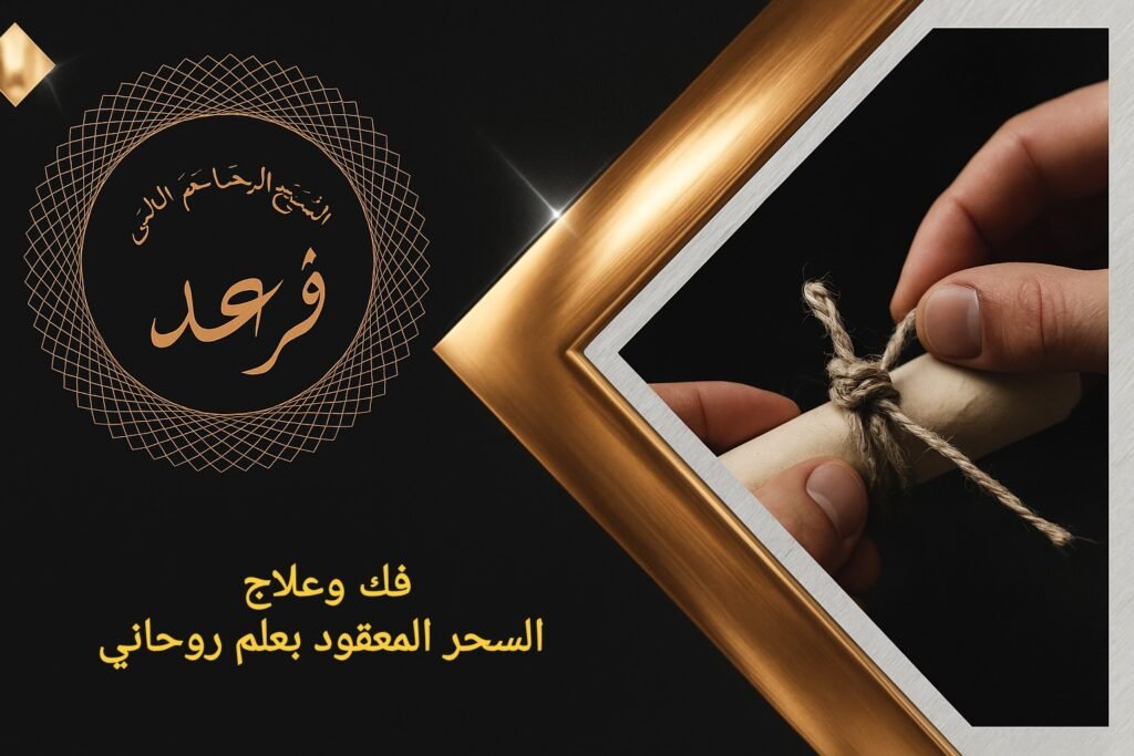 فك وعلاج السحر المعقود بعلم روحاني