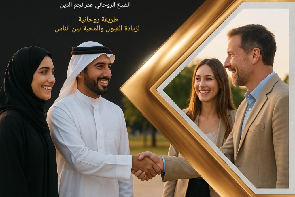 طريقة روحانية لزيادة القبول والمحبة بين الناس